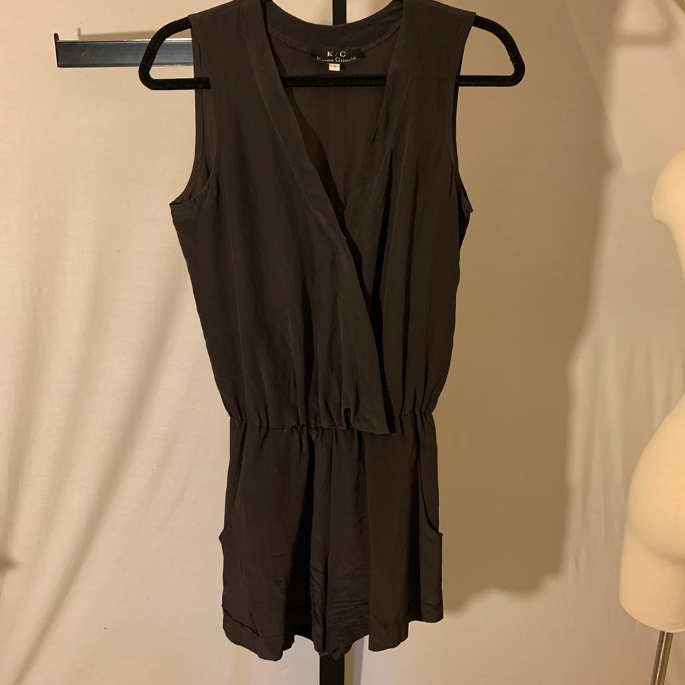 Karina Grimaldi silk romper